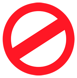 Señalamiento Vertical Restrictivo