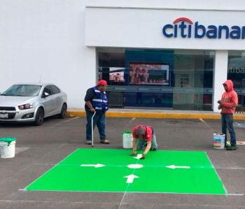 Pintura de Estacionamientos